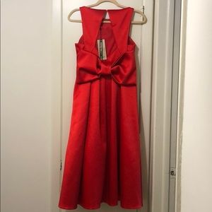 Coast red midi dress